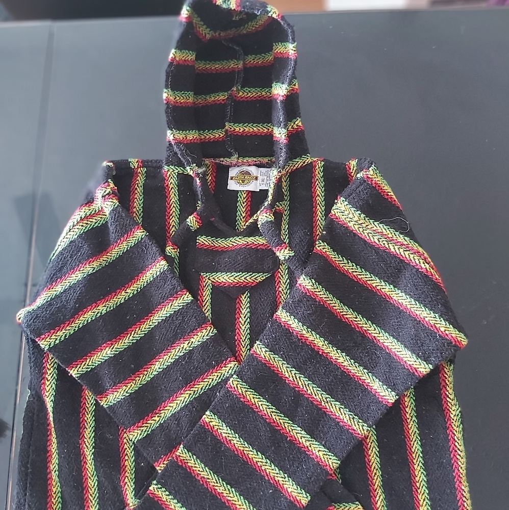 Mens rasta style hoodie